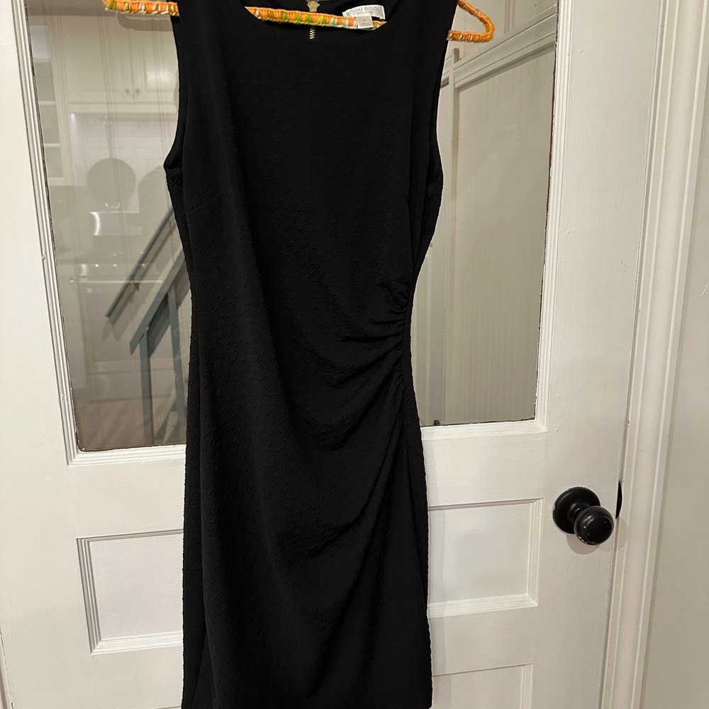 Bisou Bisou Black Midi Dress LBD